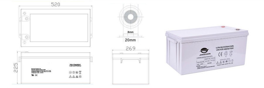 Lead-acid battery size chart Lead-acid battery size chart