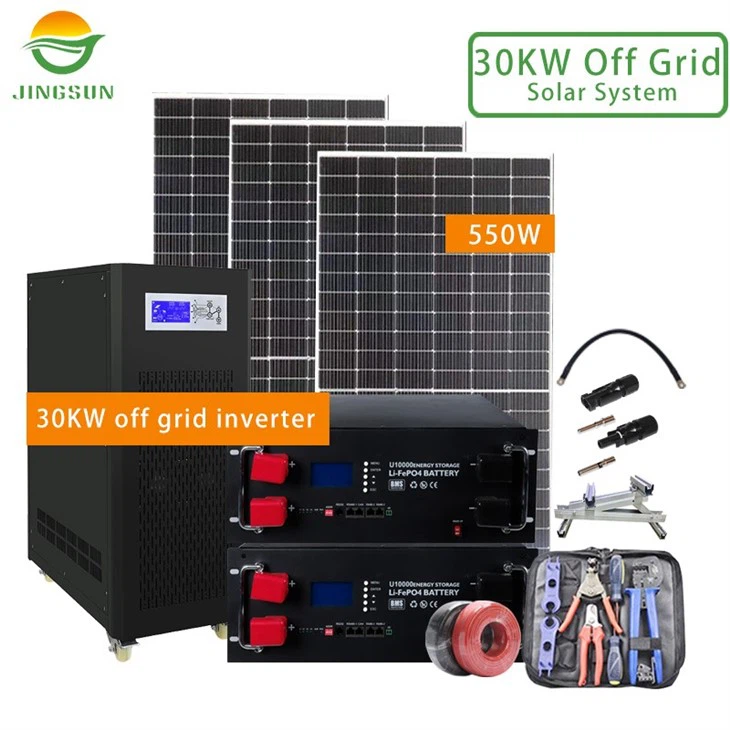 30KW Off Grid Solar System